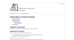 Desktop Screenshot of camp.biblechurch.sg