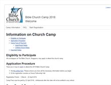 Tablet Screenshot of camp.biblechurch.sg